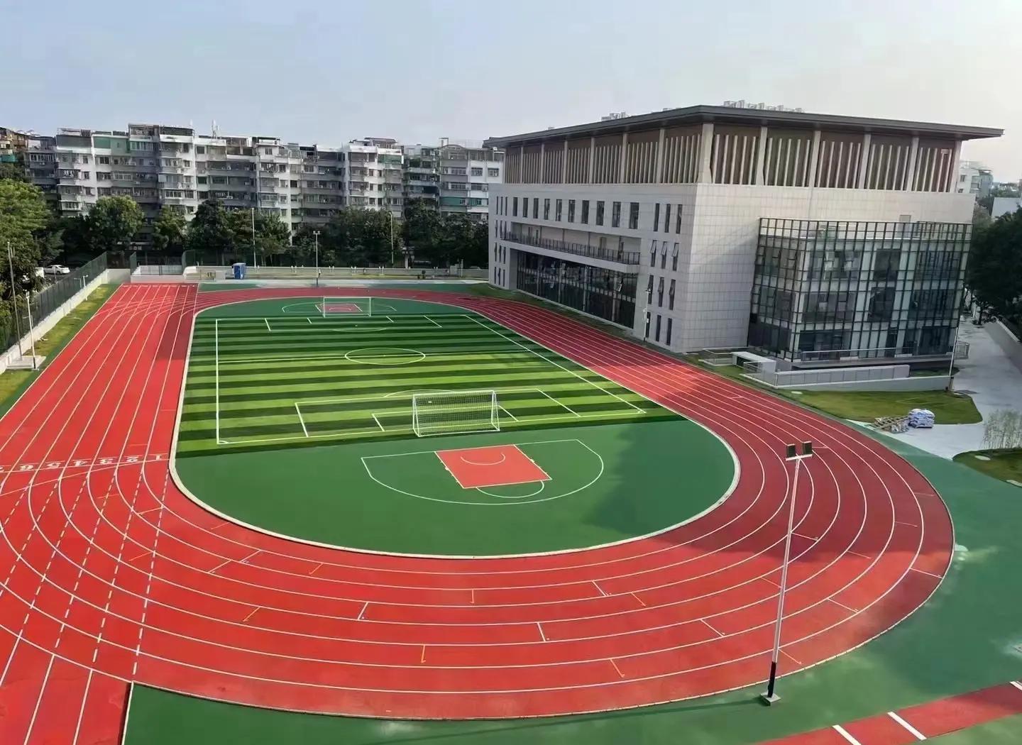 池州市学校塑胶跑道塑胶篮球场 - 一站式服务